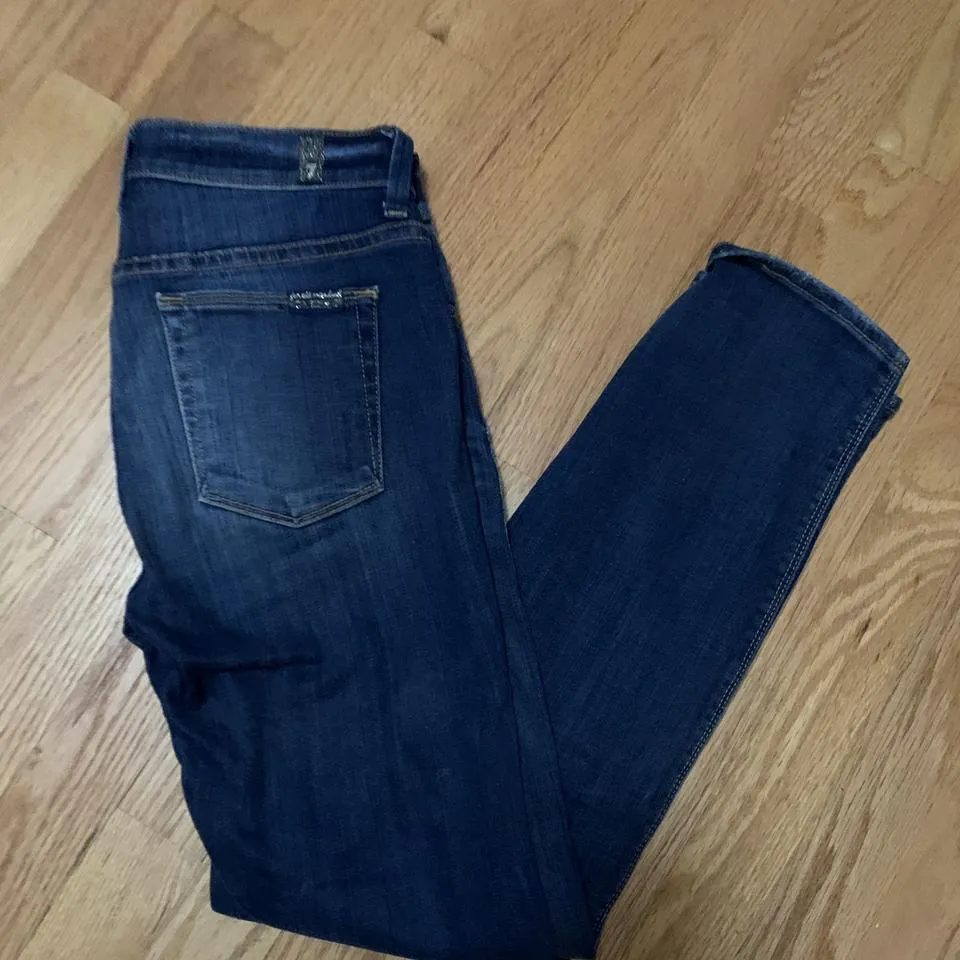 7 For All Mankind Women's Blue Jeans