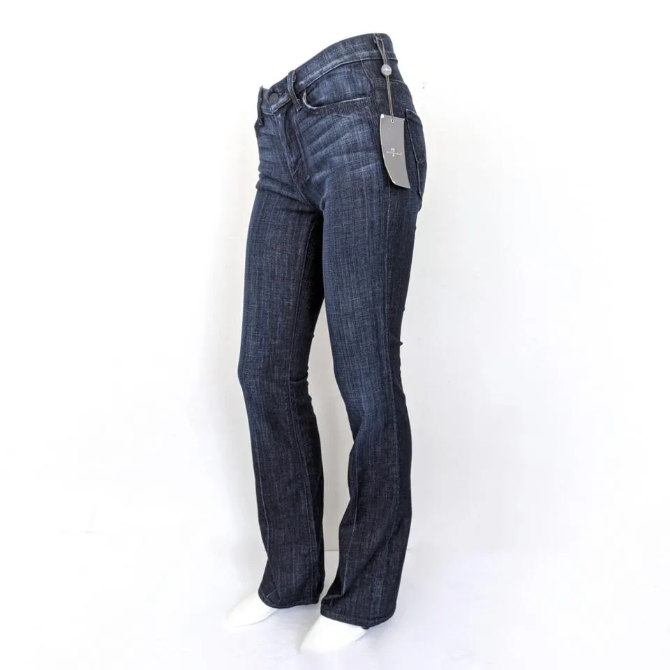 7 For All Mankind Women's Navy Jeans