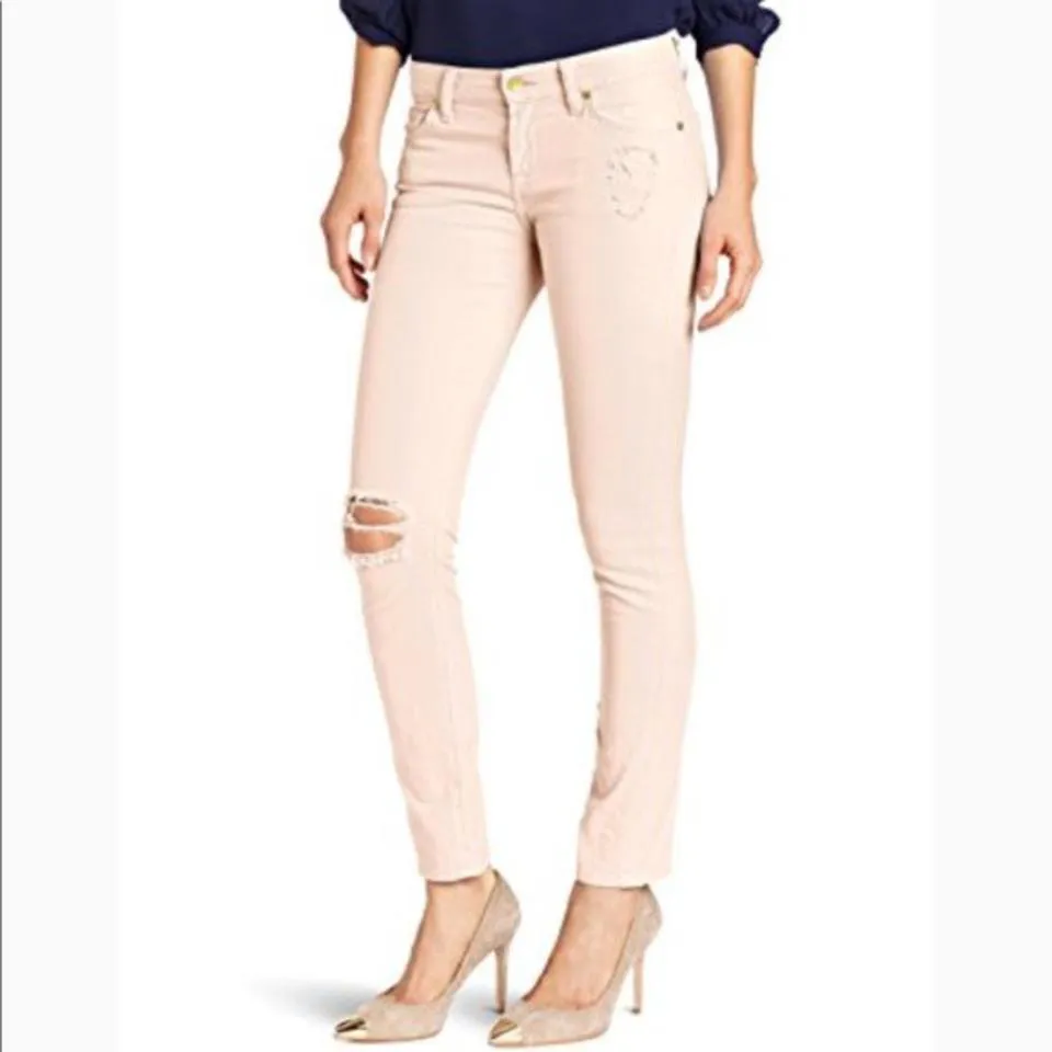 7 For All Mankind Women's Pink Jeans
