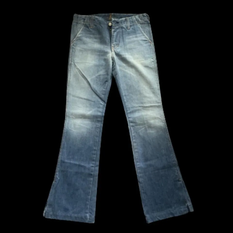 7 For All Mankind Women's Blue and Navy Jeans