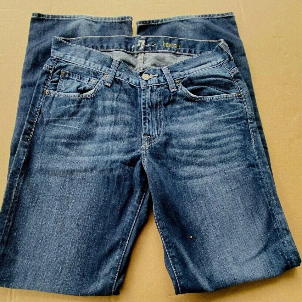 7 For All Mankind Women's Blue Jeans