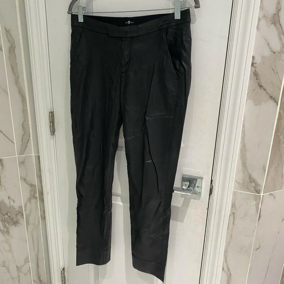 7 For All Mankind Women's Black Jeans