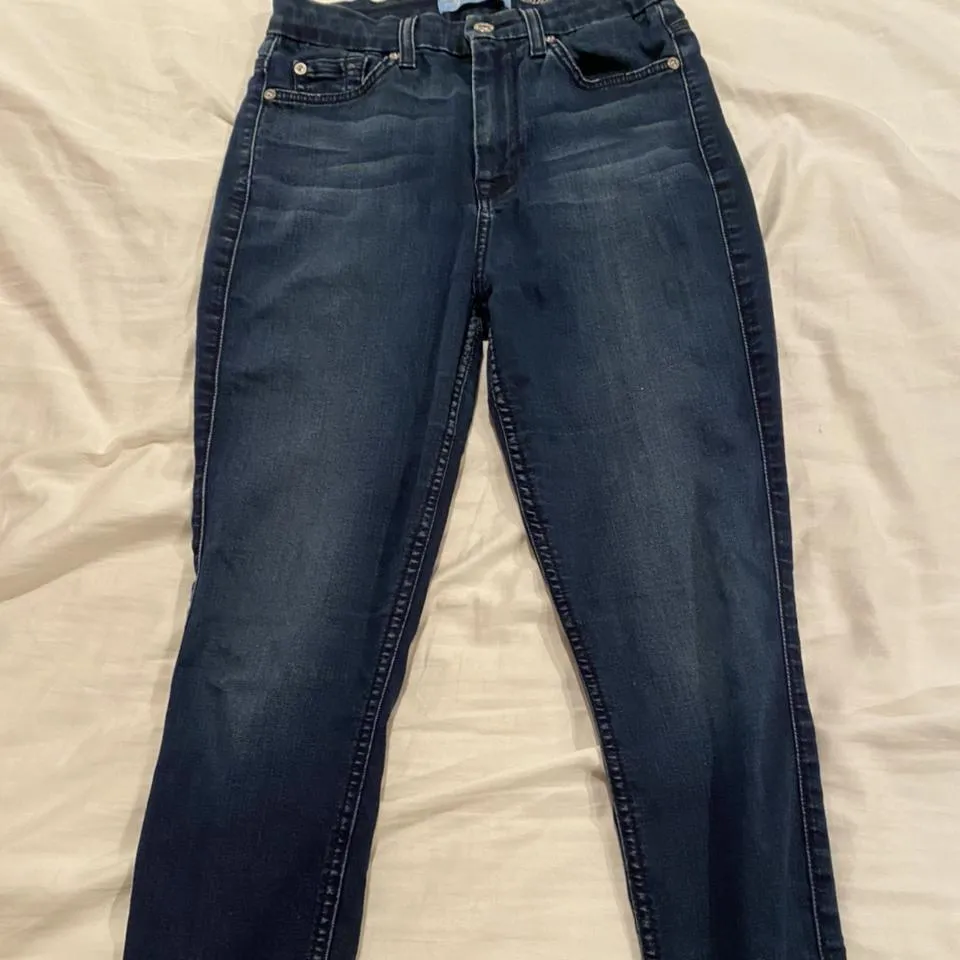 7 For All Mankind Women's Blue Jeans