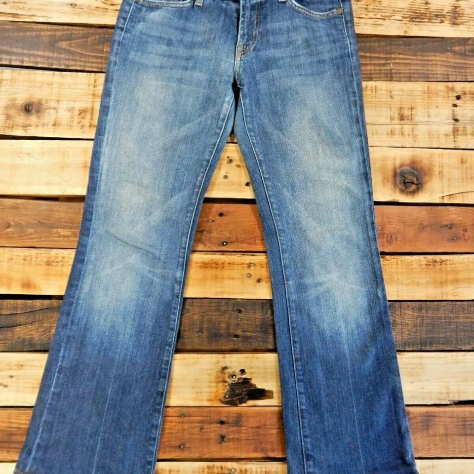 7 For All Mankind Women's Blue Jeans