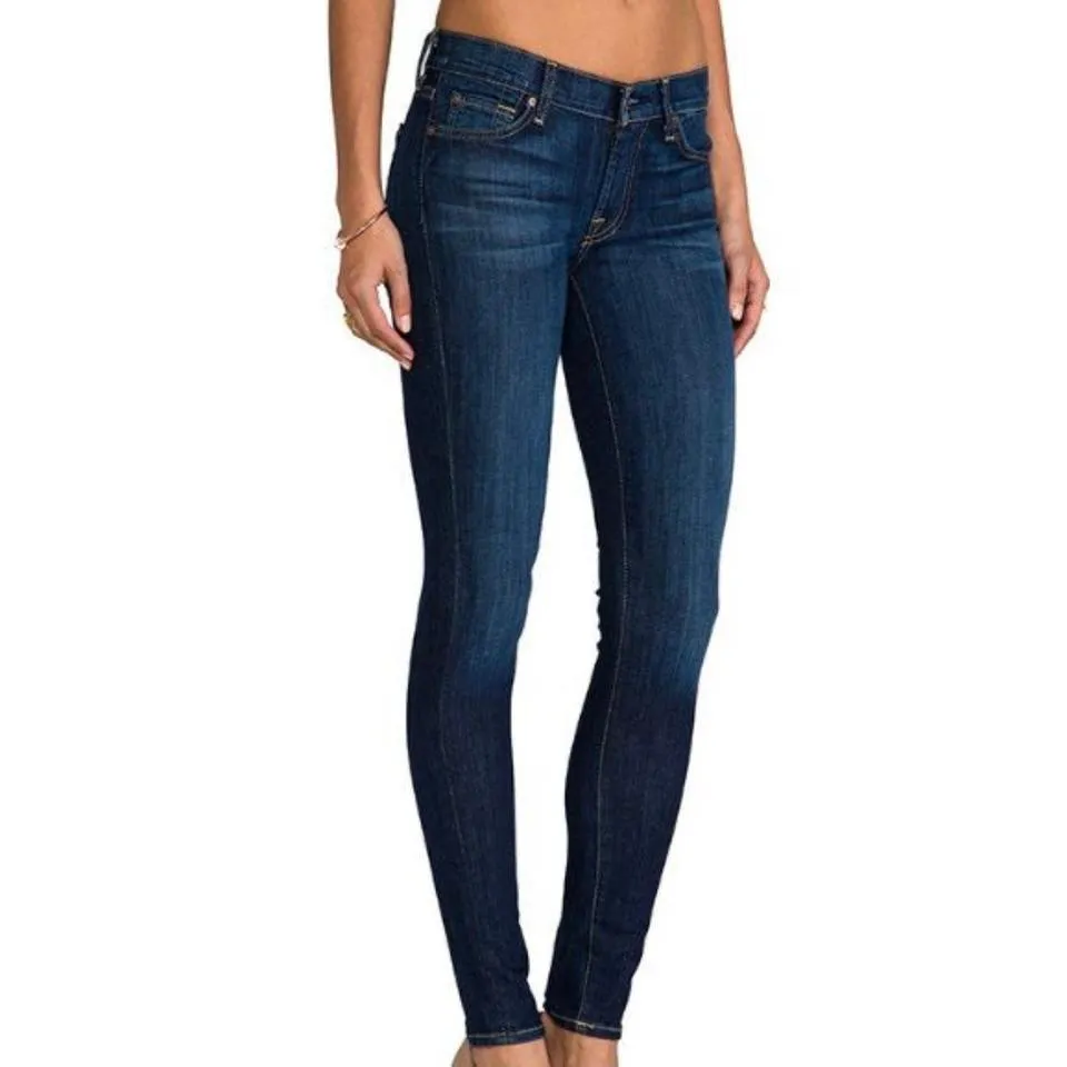 7 For All Mankind Women's Blue Jeans
