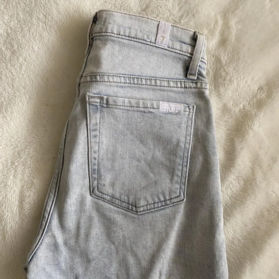 7 For All Mankind Women's Blue Jeans
