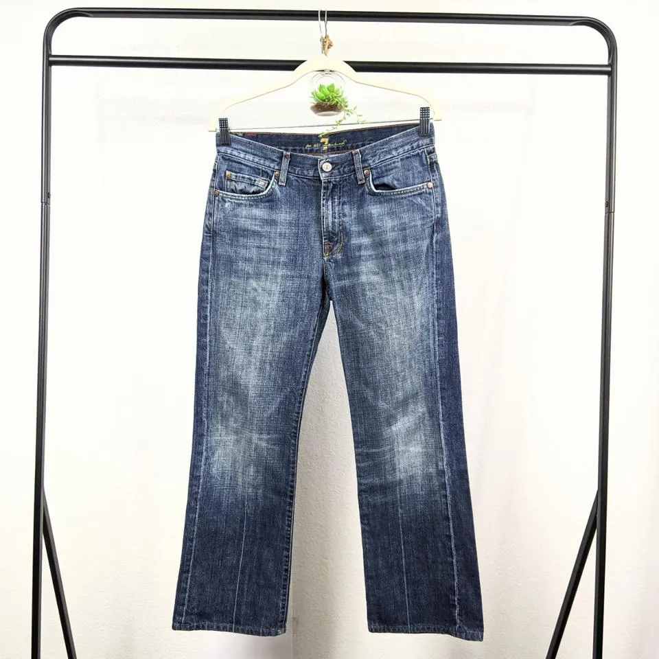 7 For All Mankind Women's Blue Jeans