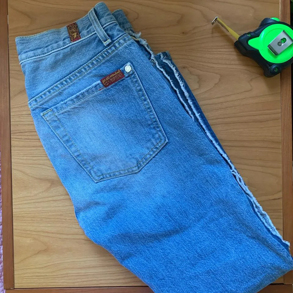 7 For All Mankind Women's Blue Jeans