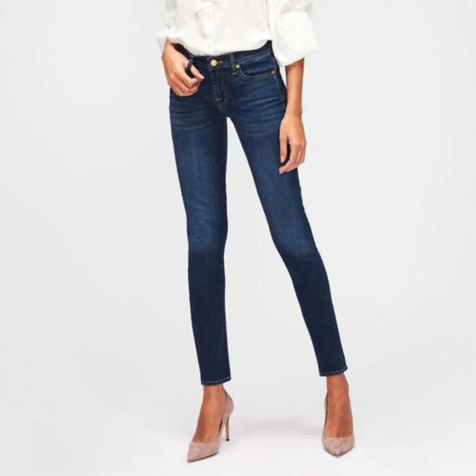7 For All Mankind Women's Blue Jeans