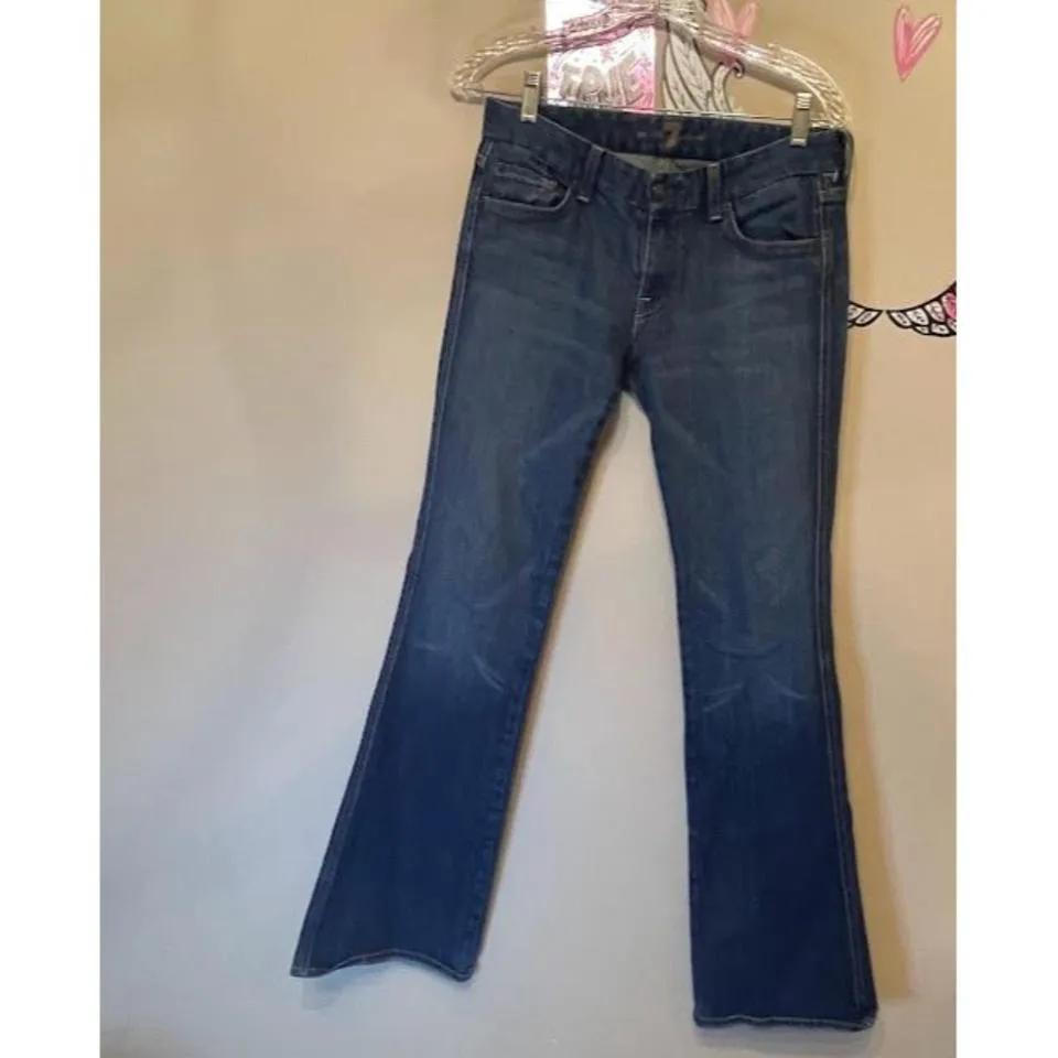 7 For All Mankind Women's Blue Jeans