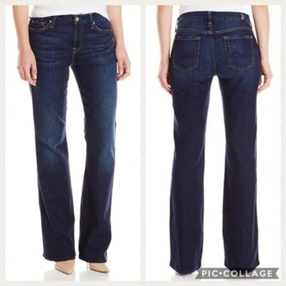 7 For All Mankind Women's Blue Jeans