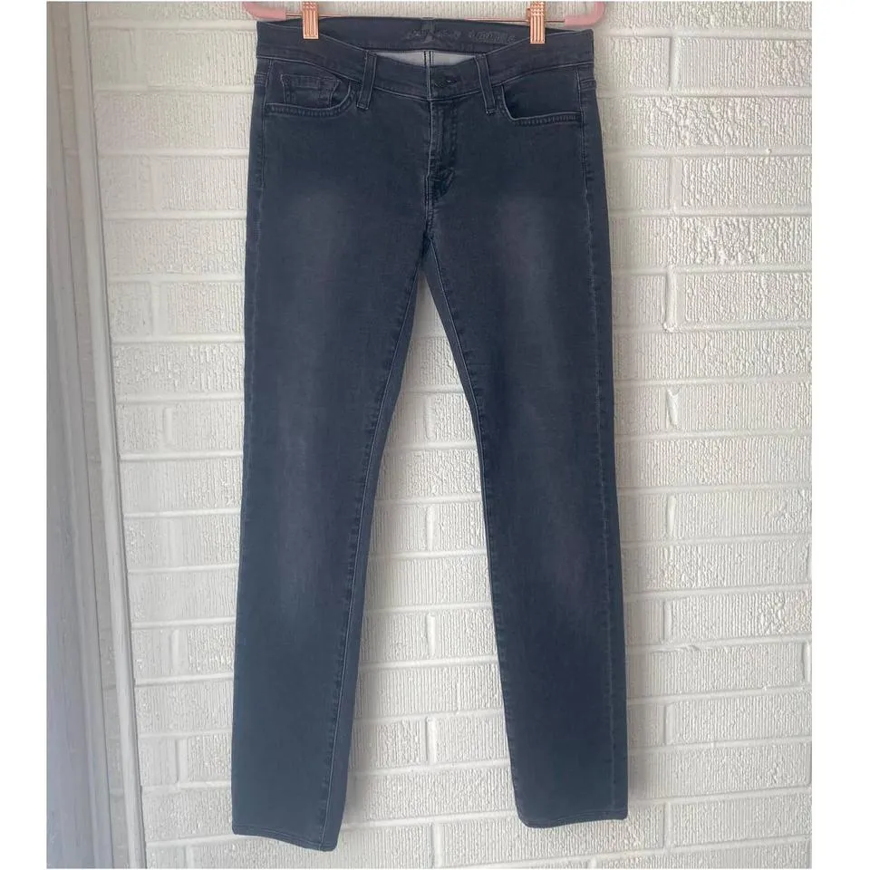 7 For All Mankind Women's Black Jeans