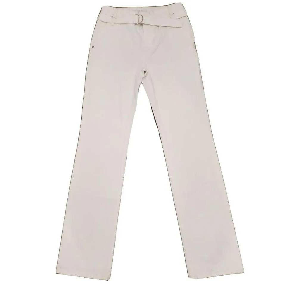 7 For All Mankind Women's White Jeans