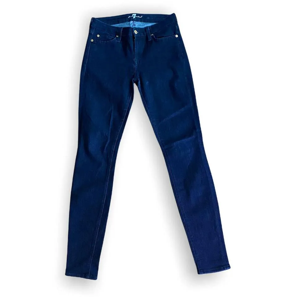 7 For All Mankind Women's Blue Jeans