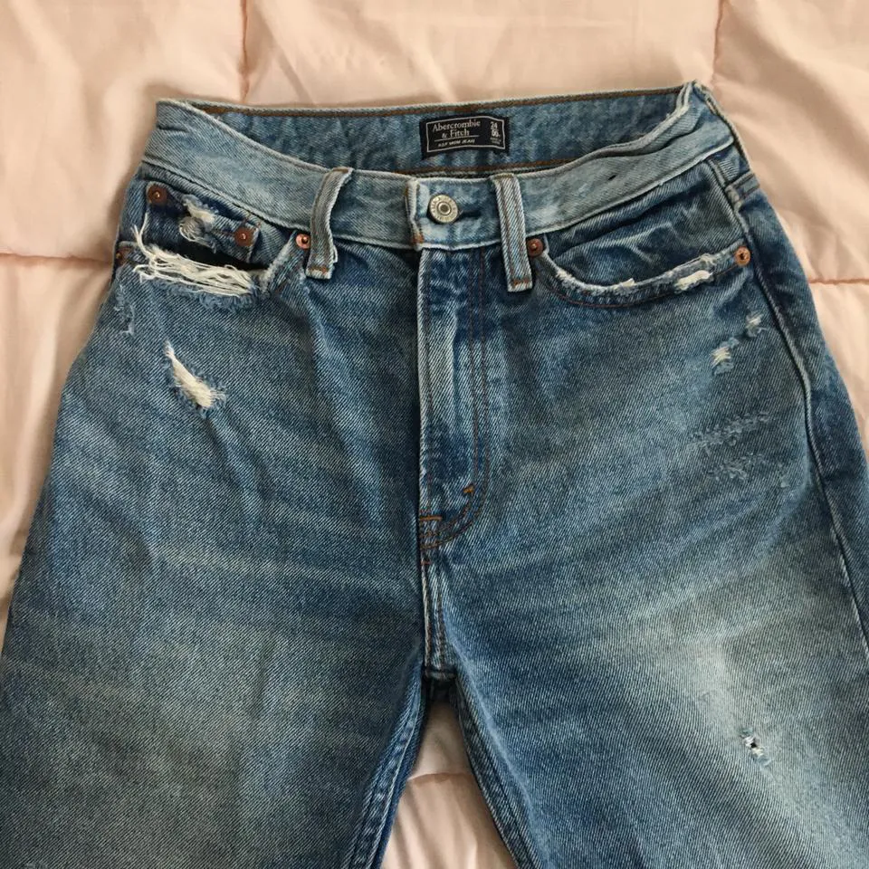 Abercrombie & Fitch Women's Blue Jeans