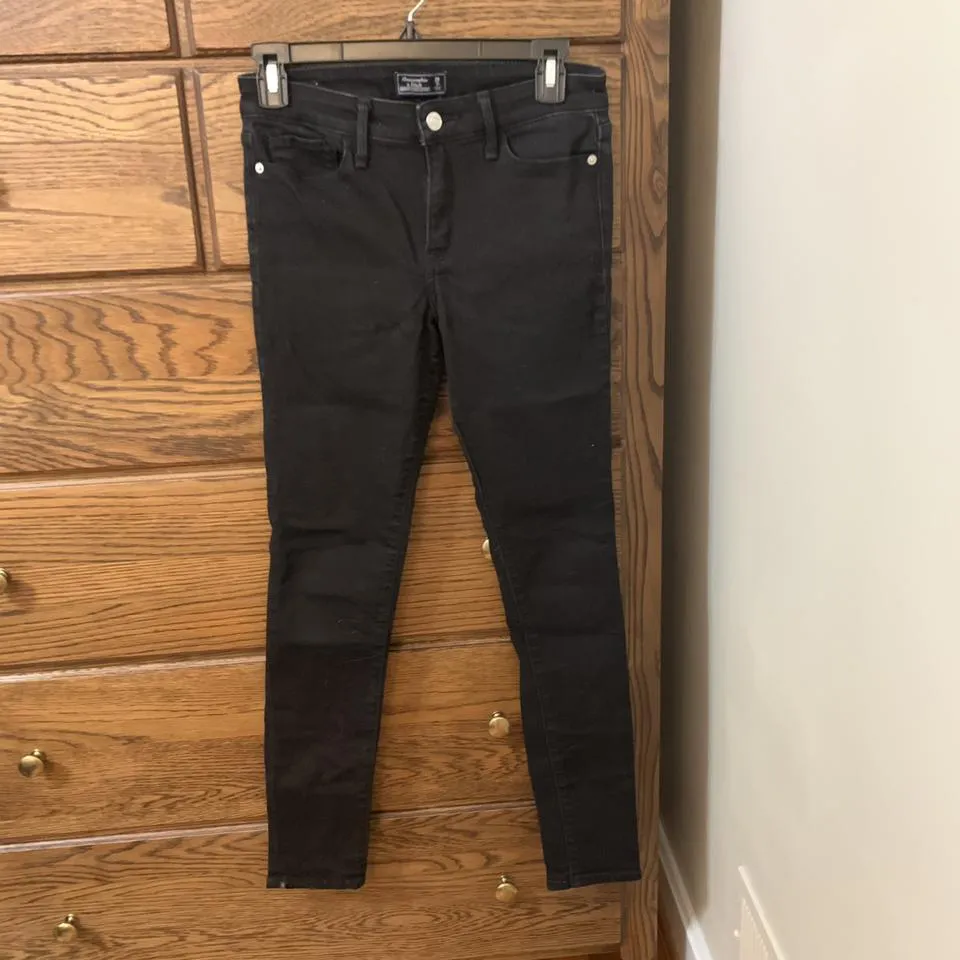 Abercrombie & Fitch Women's Black Jeans