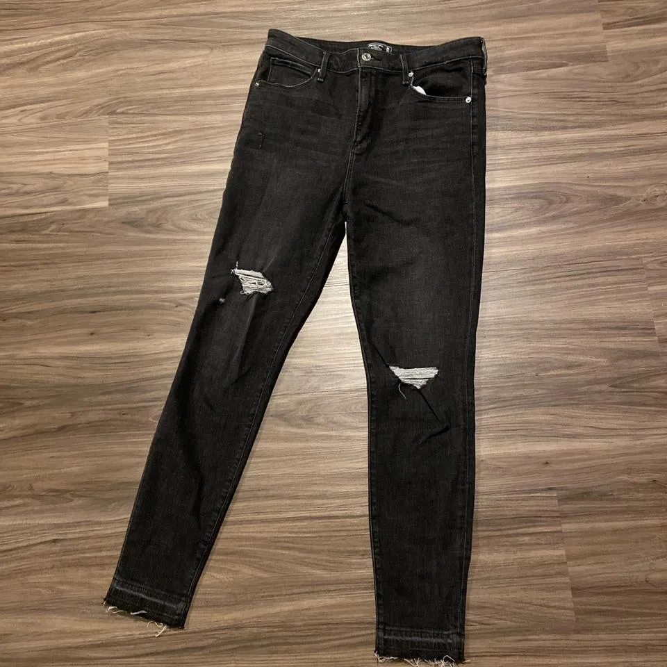 Abercrombie & Fitch Women's Black Jeans