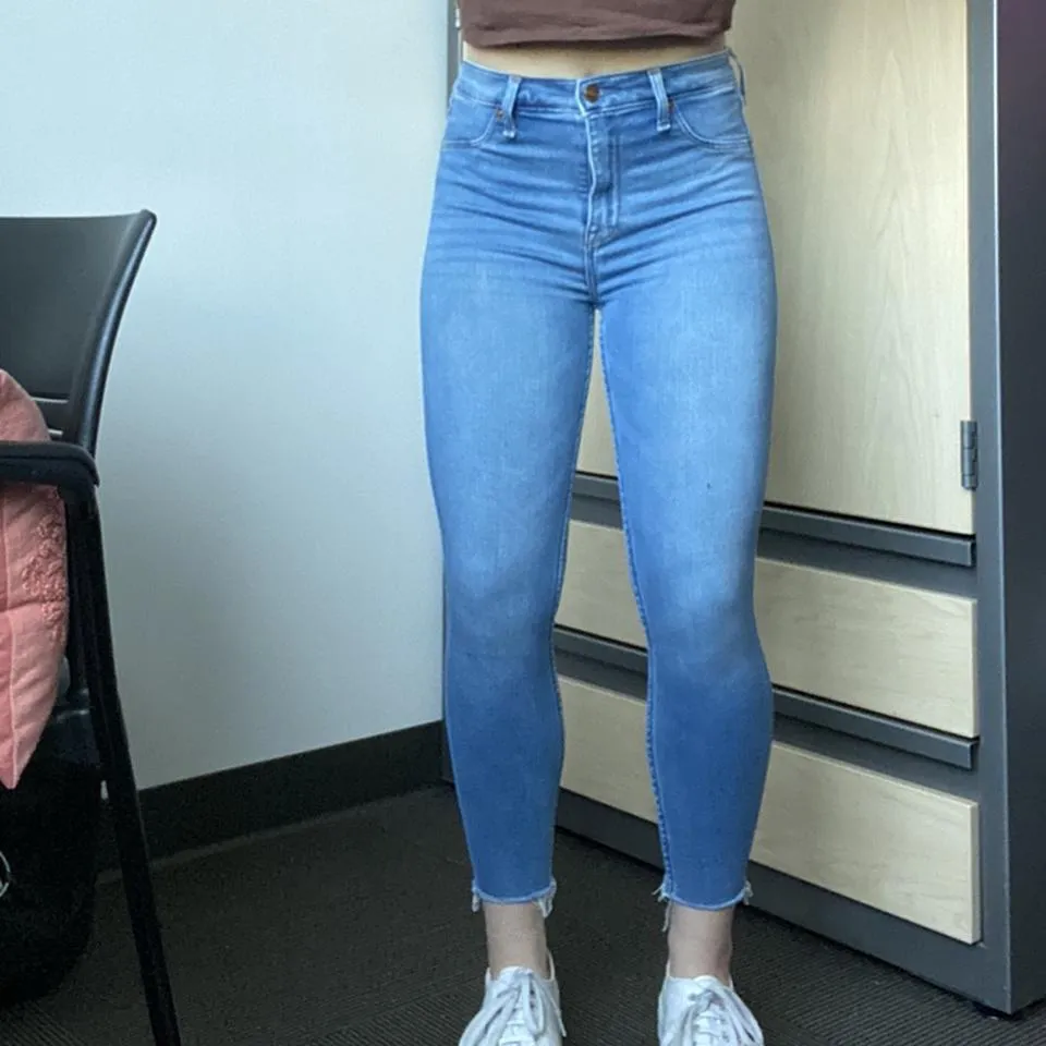 Abercrombie & Fitch Women's Blue Jeans