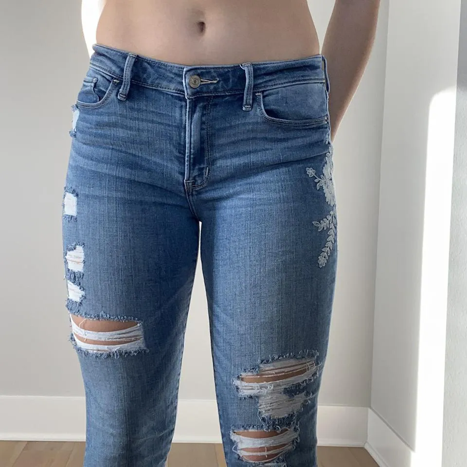 Abercrombie & Fitch Women's Blue Jeans