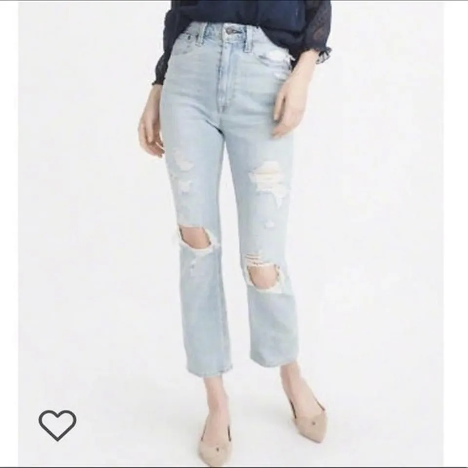 Abercrombie & Fitch Women's Blue Jeans