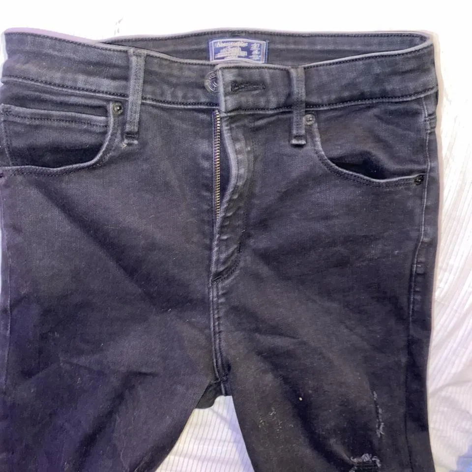 Abercrombie & Fitch Women's Black Jeans