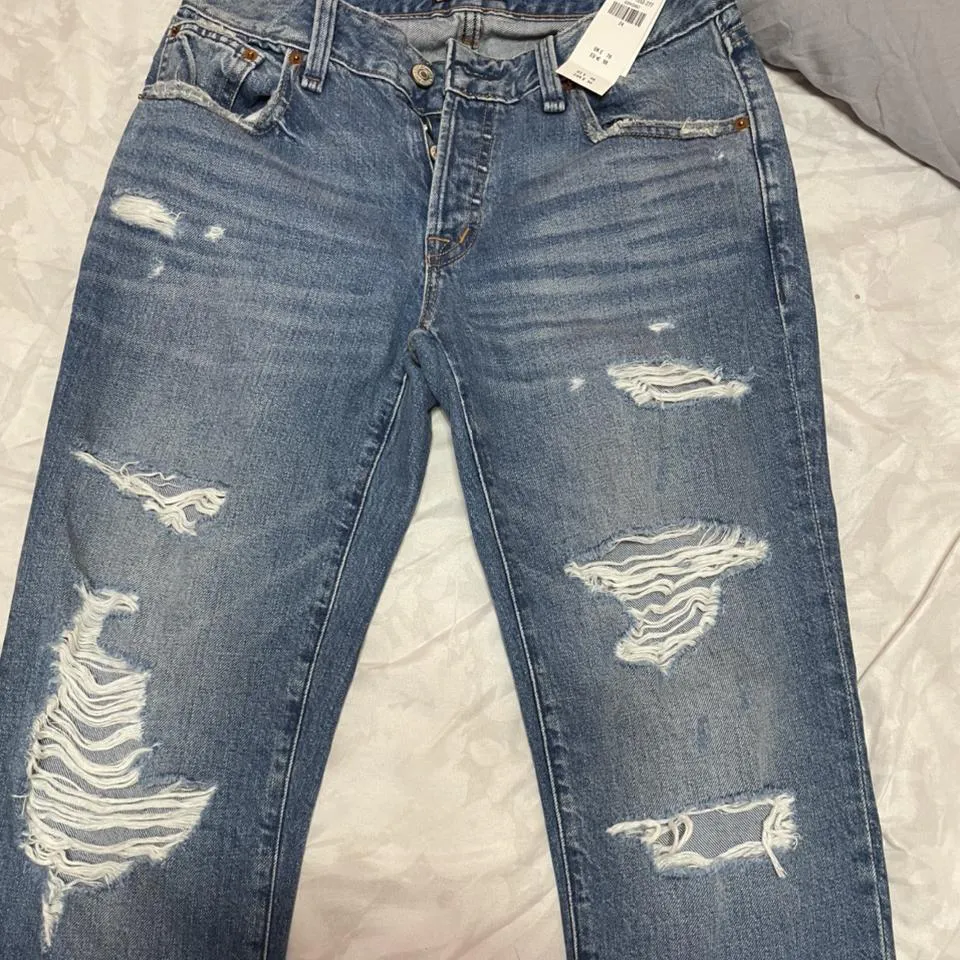 Abercrombie & Fitch Women's Blue Jeans
