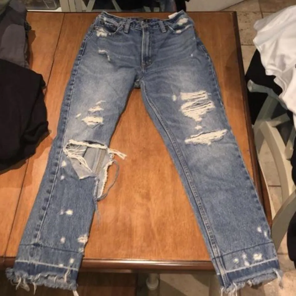 Abercrombie & Fitch Women's Blue Jeans