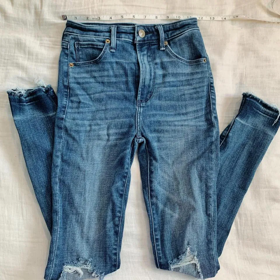 Abercrombie & Fitch Women's Blue Jeans