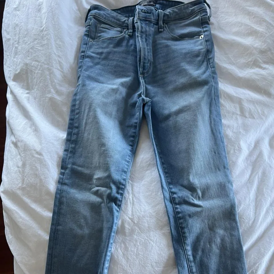 Abercrombie & Fitch Women's Blue Jeans