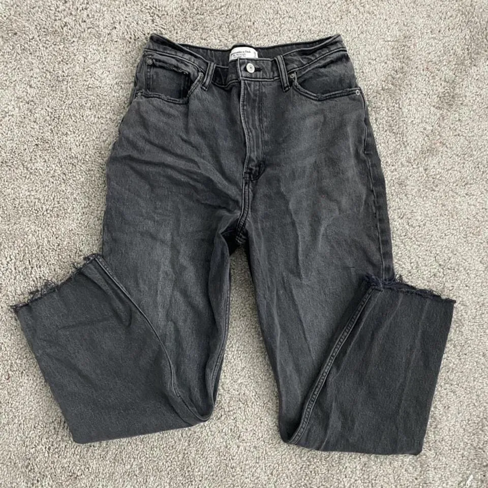 Abercrombie & Fitch Women's Black Jeans