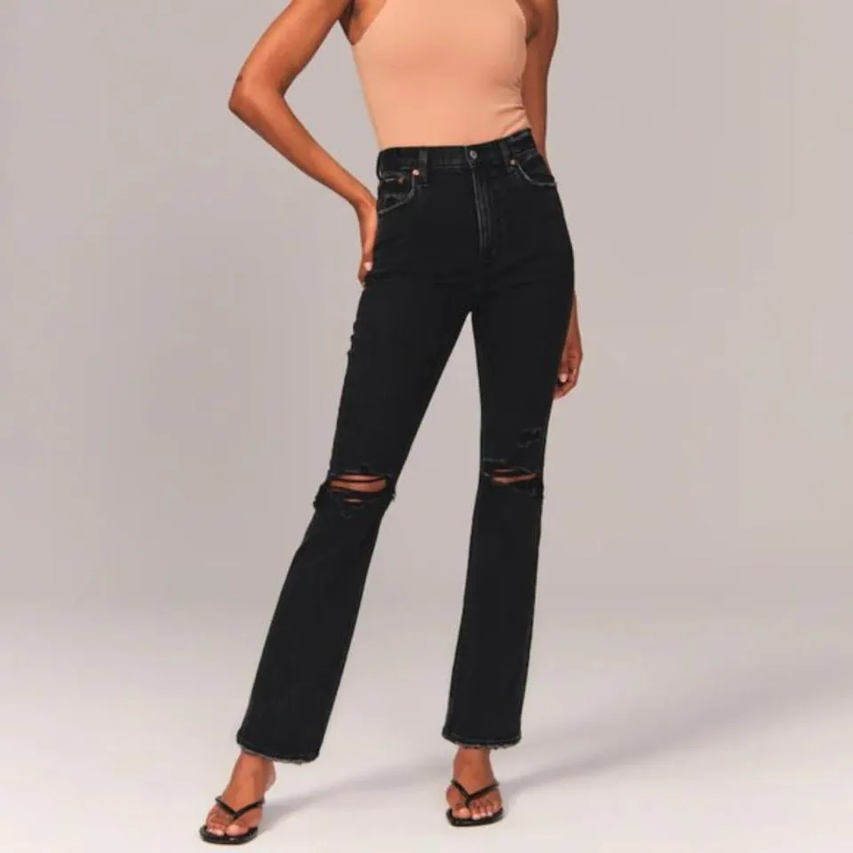 Abercrombie & Fitch Women's Black Jeans