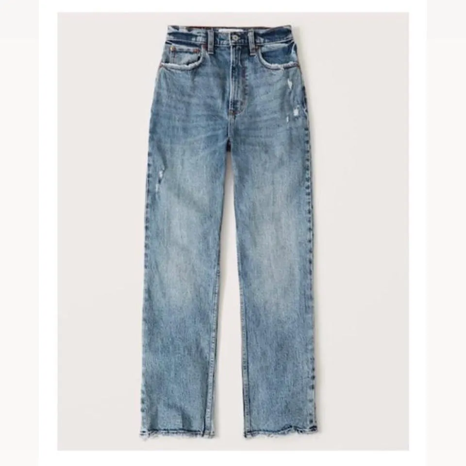 Abercrombie & Fitch Women's Blue Jeans