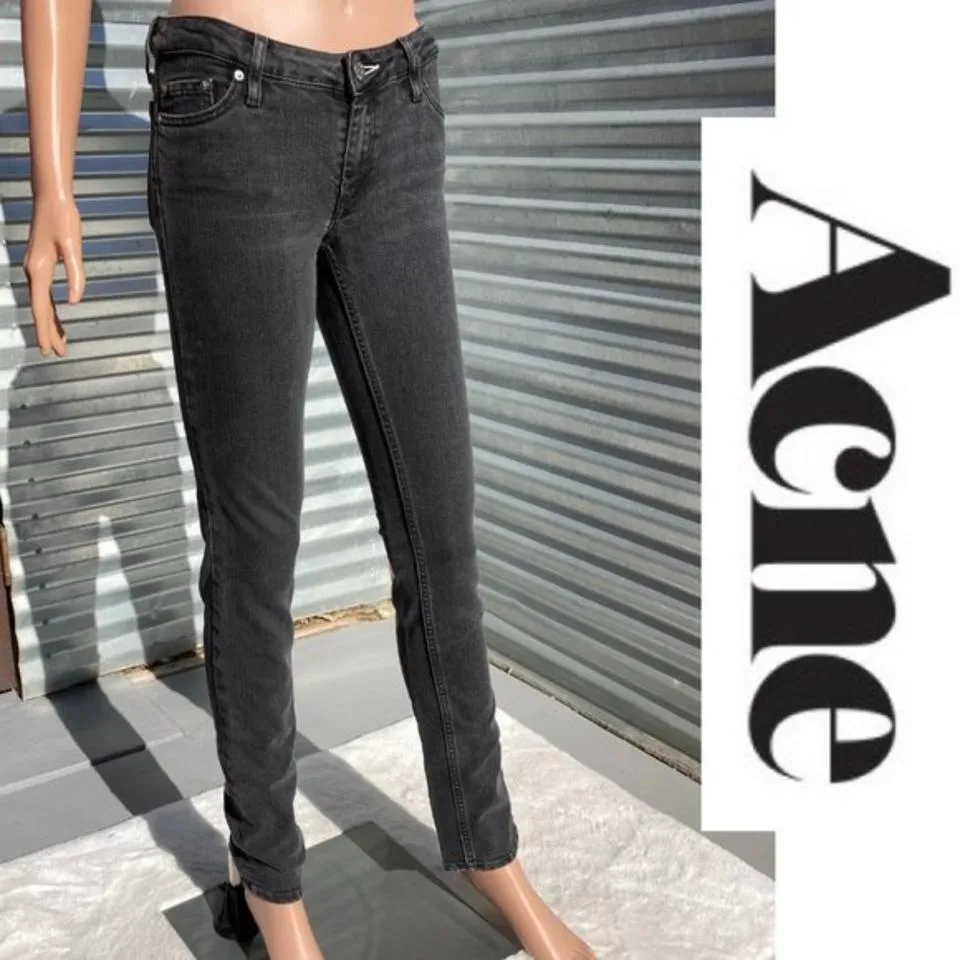 Acne Studios Women's Black Jeans