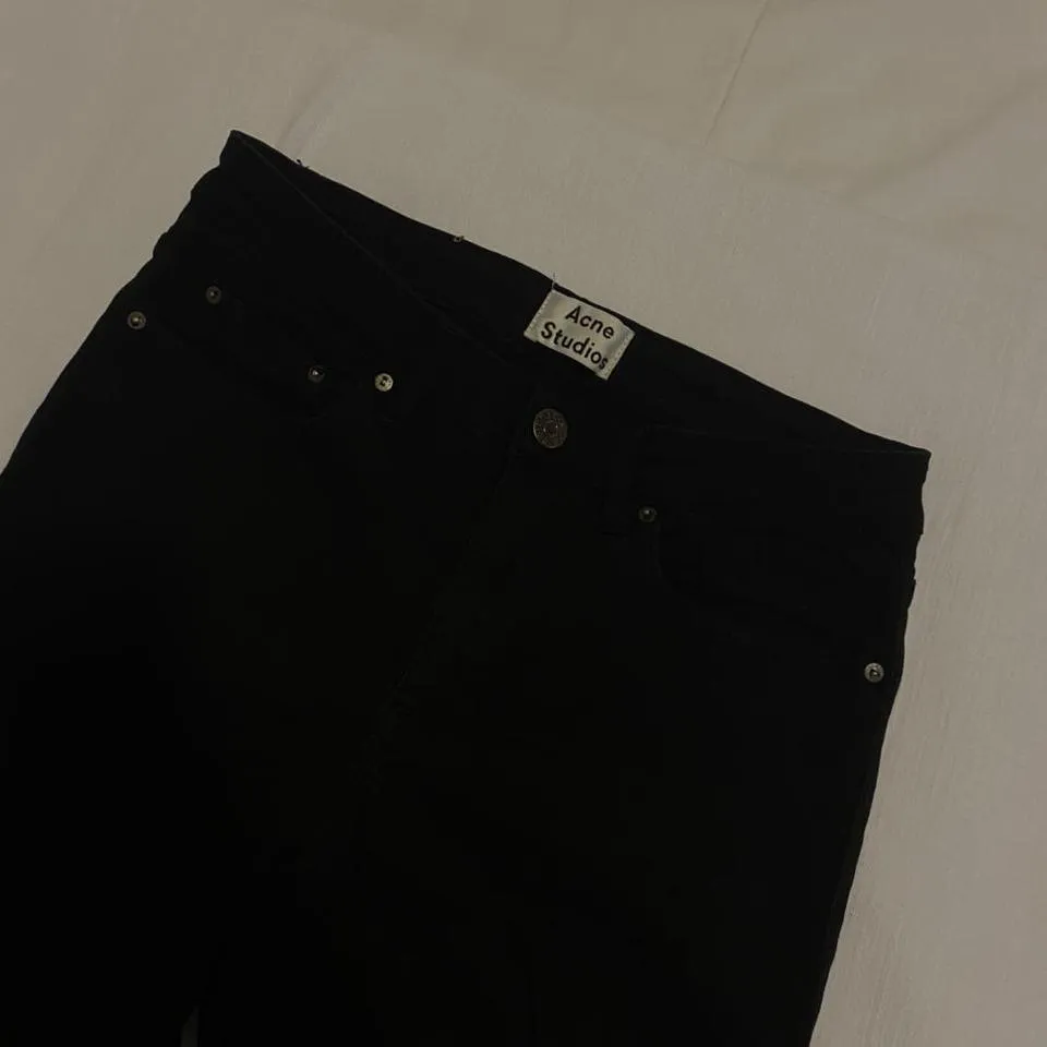 Acne Studios Women's Black Jeans