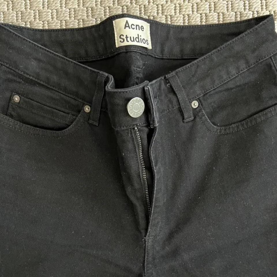 Acne Studios Women's Black Jeans