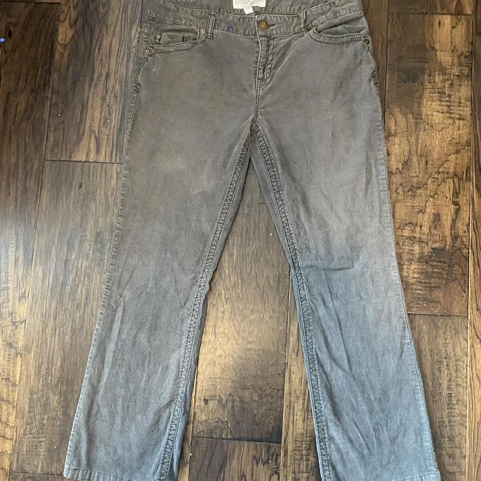 Aeropostale Women's Grey and Black Jeans