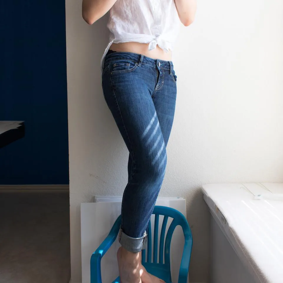Aeropostale Women's Blue and Navy Jeans