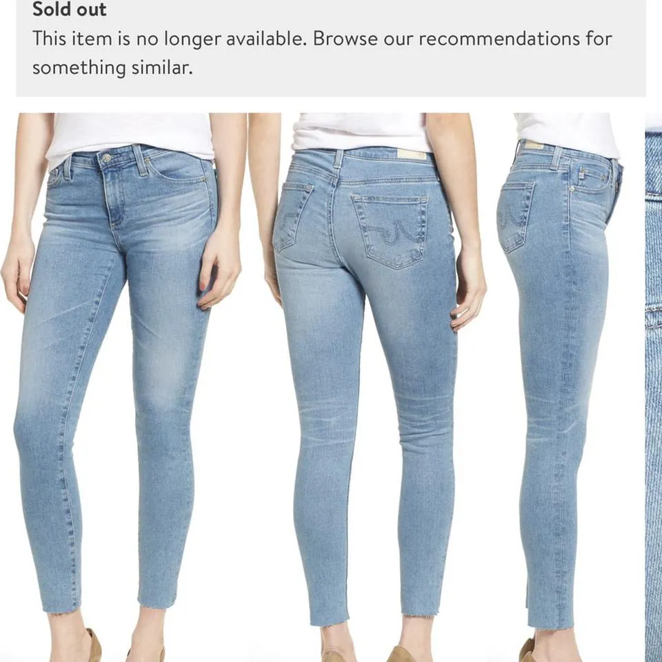 AG Jeans Women's Blue Jeans