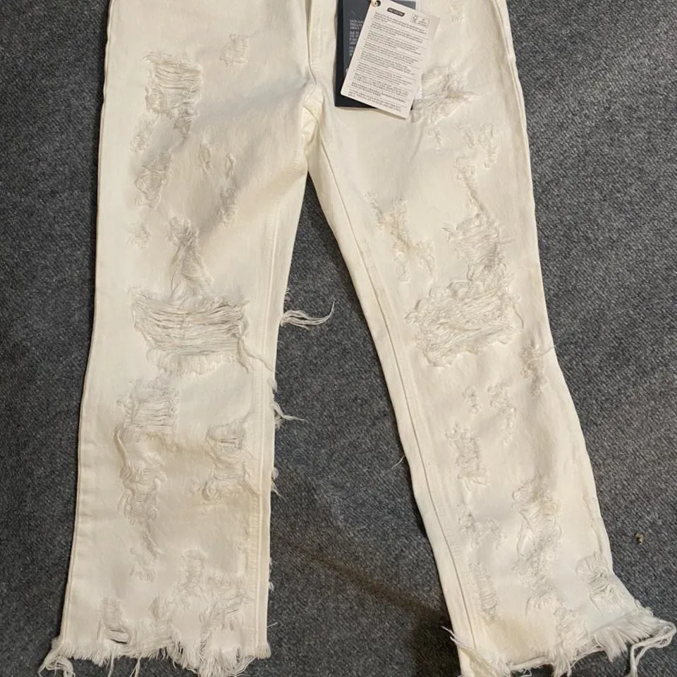 Alexander Wang Women's White Jeans