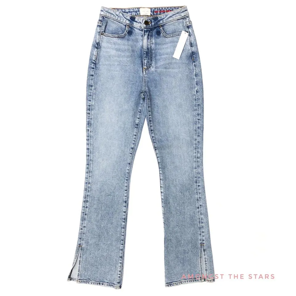alice + olivia Women's Blue Jeans
