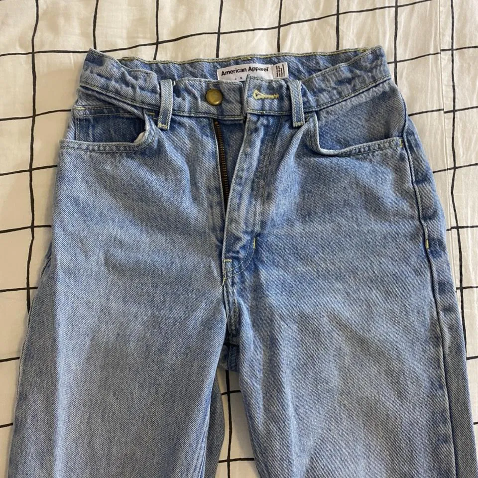 American Apparel Women's Blue Jeans