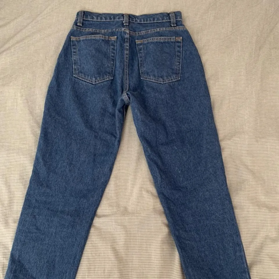 American Apparel Women's Navy Jeans