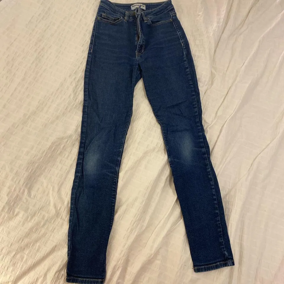 American Apparel Women's Navy Jeans