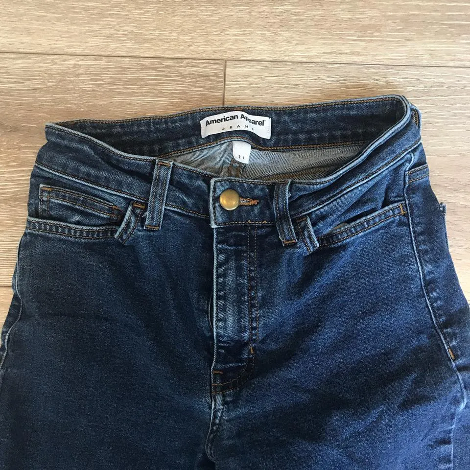 American Apparel Women's Blue Jeans
