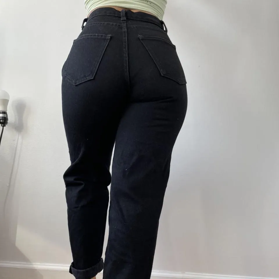 American Apparel Women's Black Jeans
