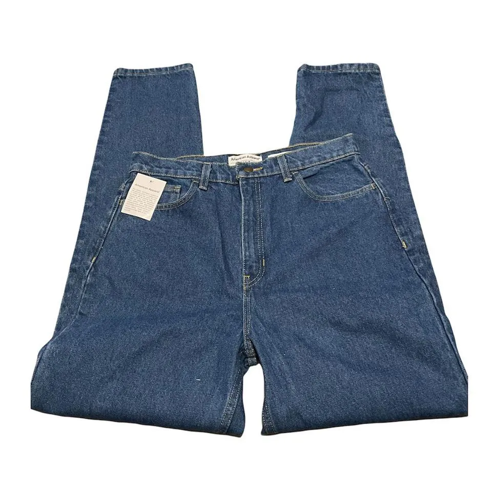 American Apparel Women's Blue and Navy Jeans