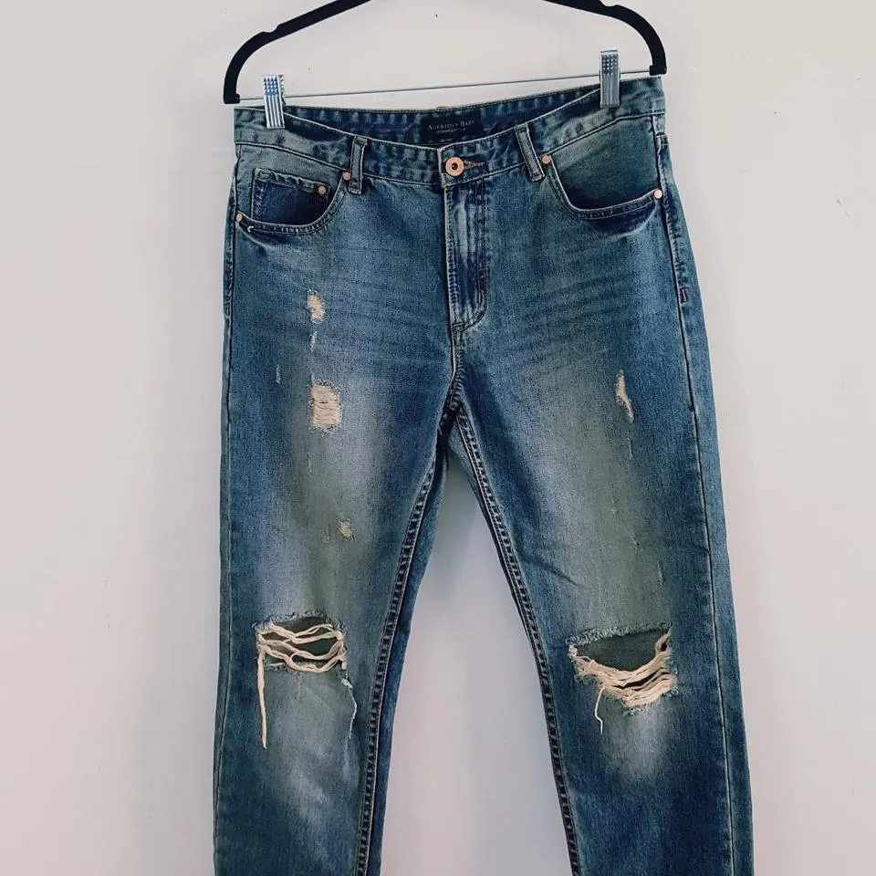 American Apparel Women's Blue Jeans