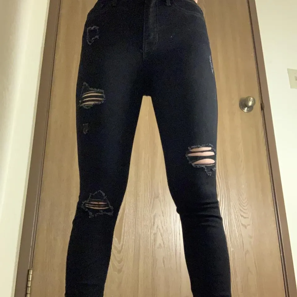 American Eagle Outfitters Women's Black Jeans