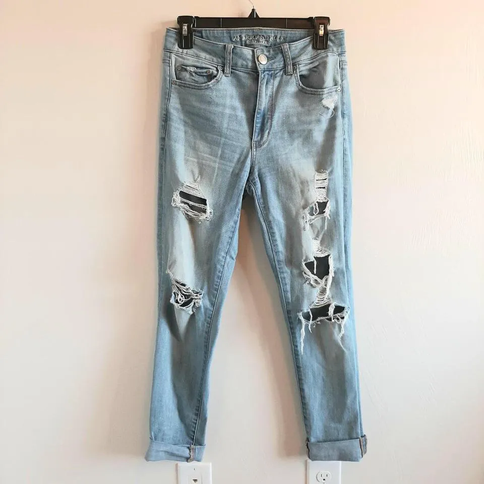 American Eagle Outfitters Women's Blue Jeans