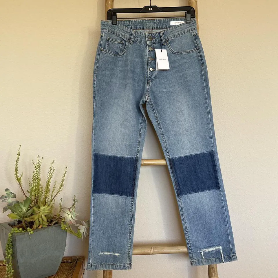 ANINE BING Women's Blue Jeans